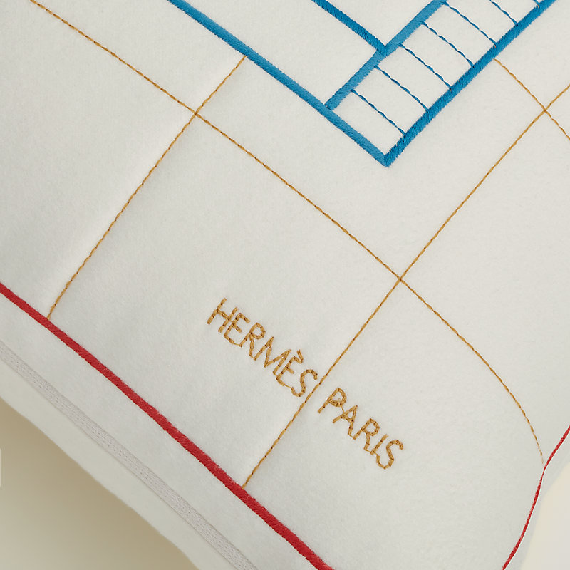 Les Cabanes pillow | Hermès Mainland China